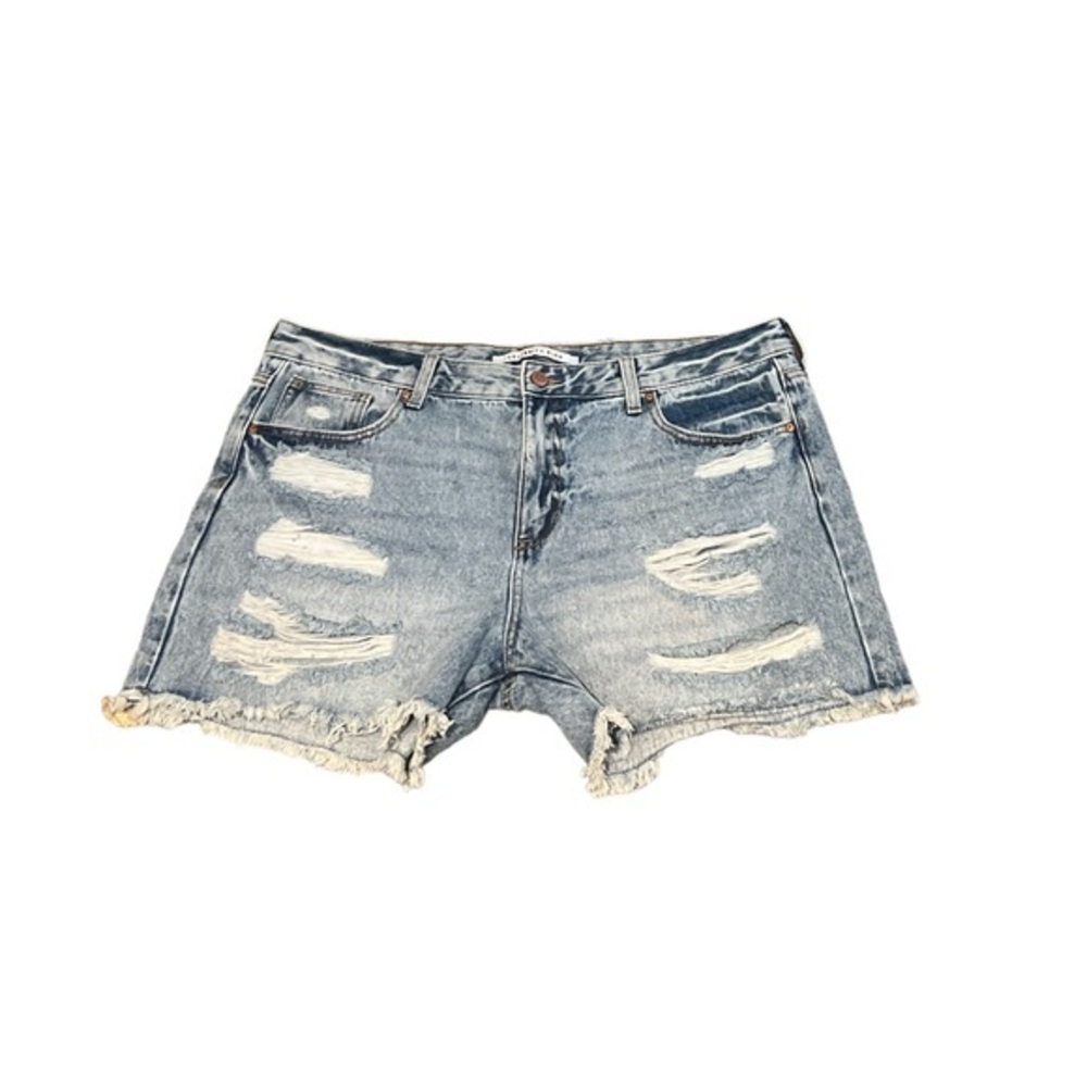 Celebrity Pink Shorts Women’s Denim Distressed Pockets Hi‎ Rise Boyfriend 17/33